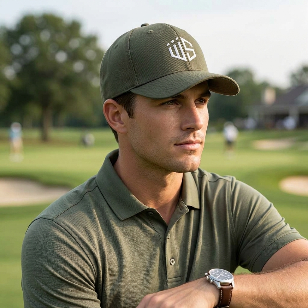 Professional golf caps
