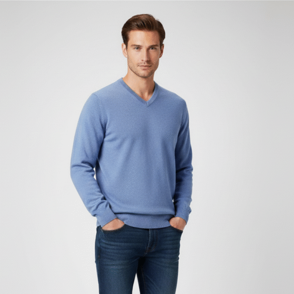V Neck Golf Sweater